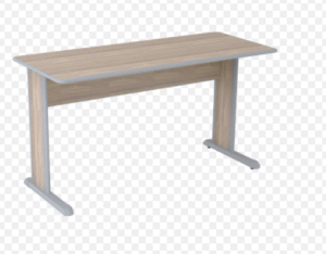 Mesa reta 120 x 60 cm tampo de 15mm