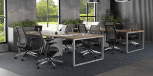 Plataforma de trabalho Mob Arq com pé quadro