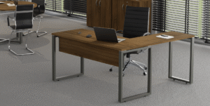 Mesa em L Arqmob  com pe quadro