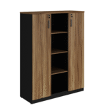 Armario alto 02 portas  01 nicho  central credenza