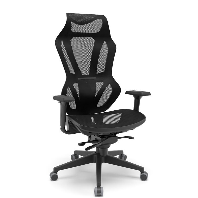 Cadeira Gamer Vizion ergonômica giratória com braços e encosto  regulável