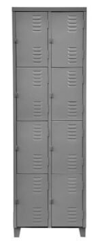 Roupeiro 8 portas com pitão para cadeado